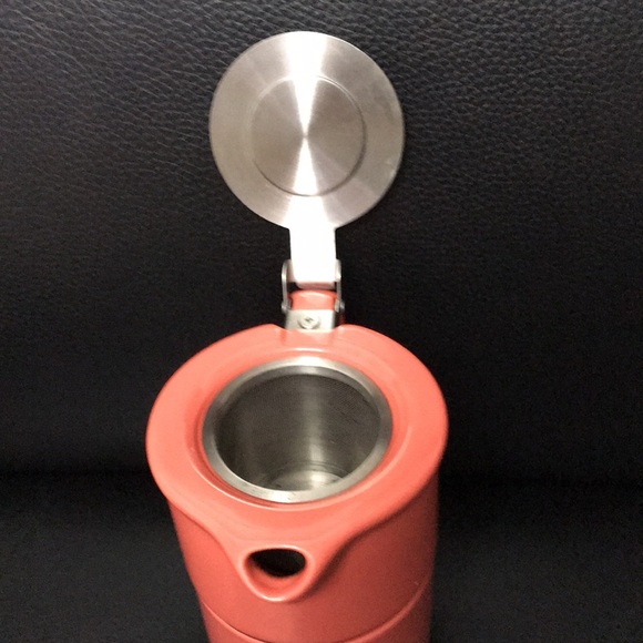 David’s Tea Forlife Stacking  teapot w/ cup & infuser . Used Once! - Picture 4 of 7